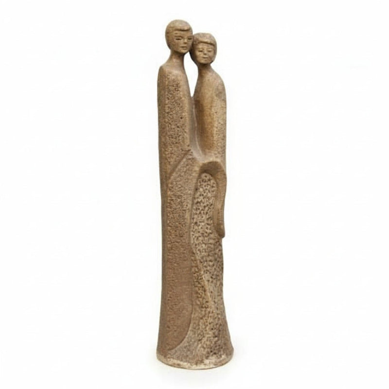 Modern Couple Statue (18-Inch)