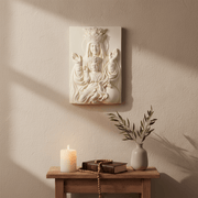 Mother and Child Catholic Plaque (17.0 - Inch)