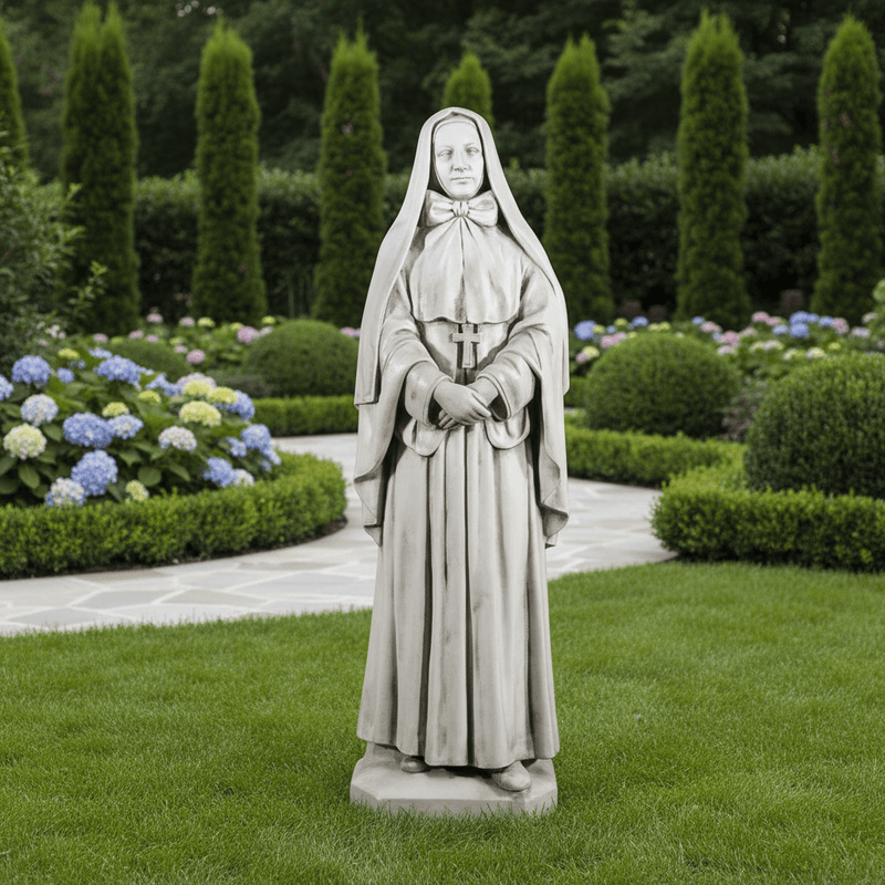 Mother Cabrini Religious Statue (48 - Inch) Side Angle