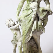 Mother With Children Statue (36 - Inch) Different Angle