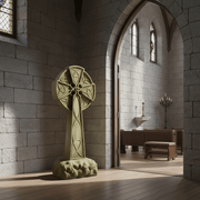 Mystic Celtic Cross Statue (30-Inch)