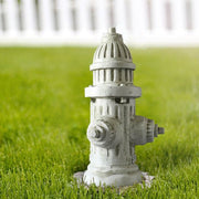 N Y Fire Hydrant Statue (25 - Inch) Side Angle