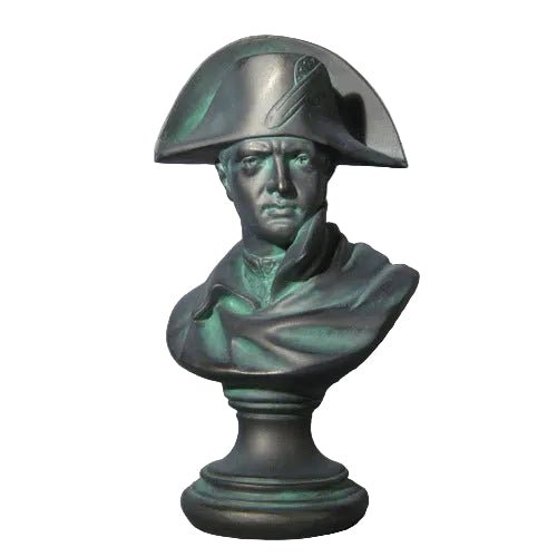 Napoleon Bust Display Decor (15 - Inch) Side View