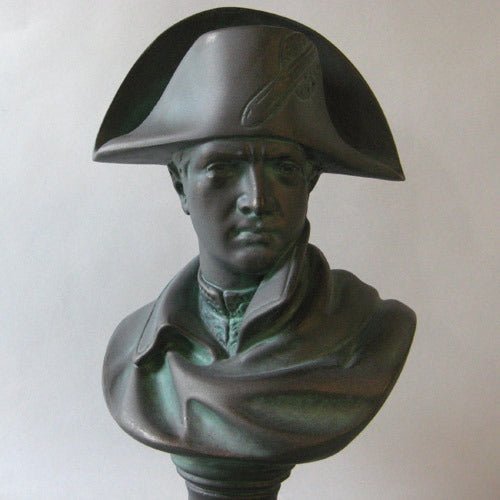 Napoleon Bust Display Decor (15 - Inch) Side Angle