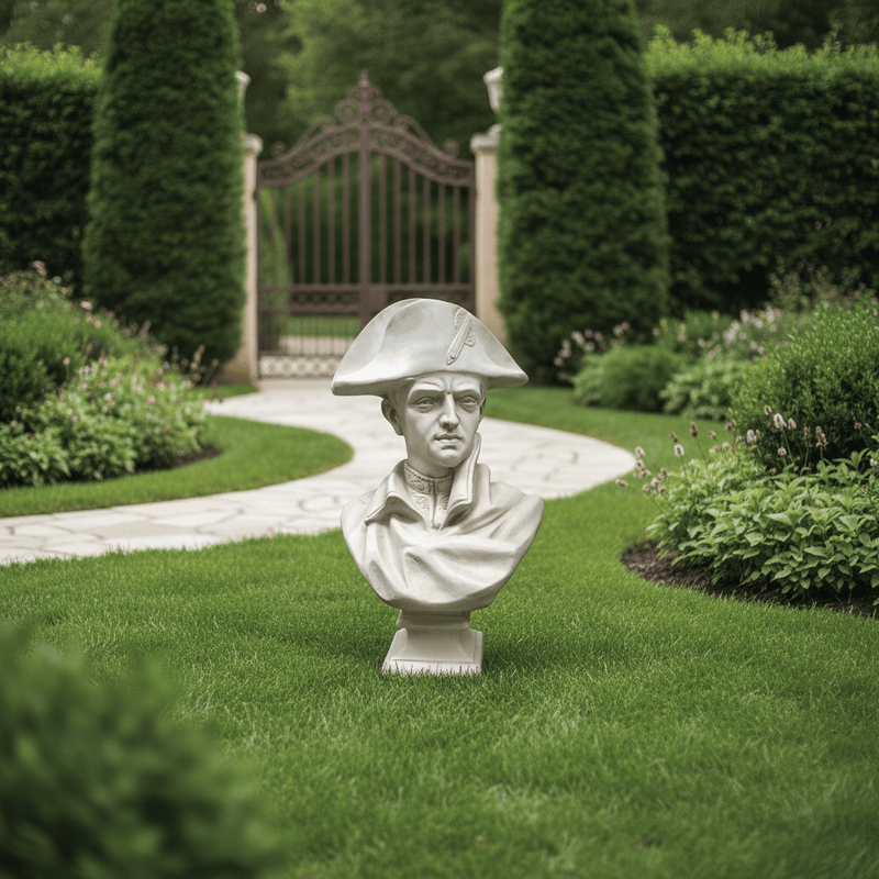 Napoleon Bust Display Decor (33-Inch)