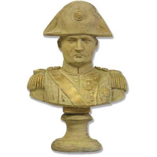 Napoleon in Uniform Bust Display Decor (10 - Inch)