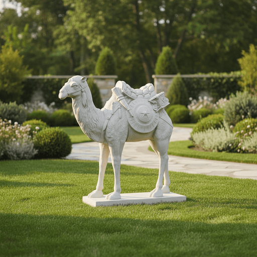 Nativity Garden Statue (28 - Inch) Side Angle