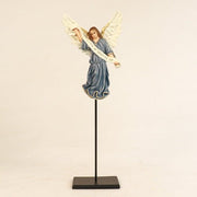 Nativity Gloria Angel with Banner for Christmas Decor Outdoor Statue (18-Inch)