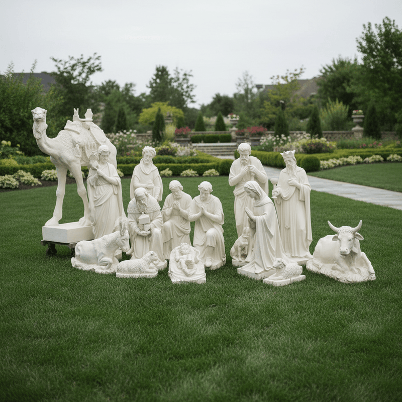 Nativity Scene Religious Statue (50 - Inch)