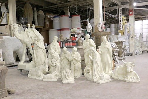 Nativity Scene Religious Statue (50 - Inch) Different Angle