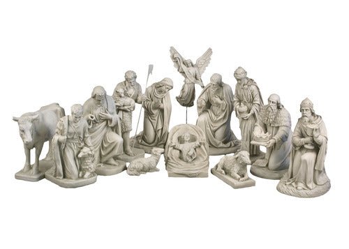Nativity Scene Statue (24 - Inch) Side View