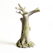 Natures Birdbath W Birds Statue (30 - Inch) Side Angle