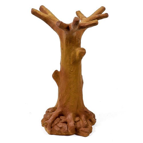 Natures Birdbath W Birds Statue (30 - Inch) Side View