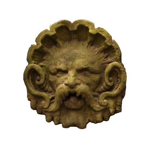 Neptune Mask Of Frigid Cold Statue (12 - Inch)