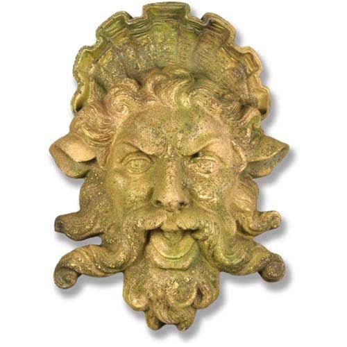 Neptune Trevi Mask Statue (15 - Inch)