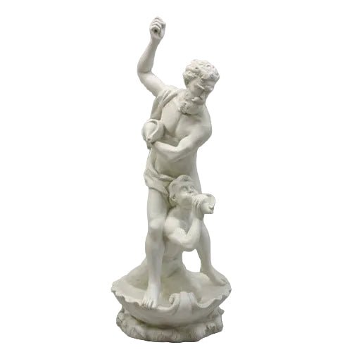 Neptune With Child Statue (58-Inch)
