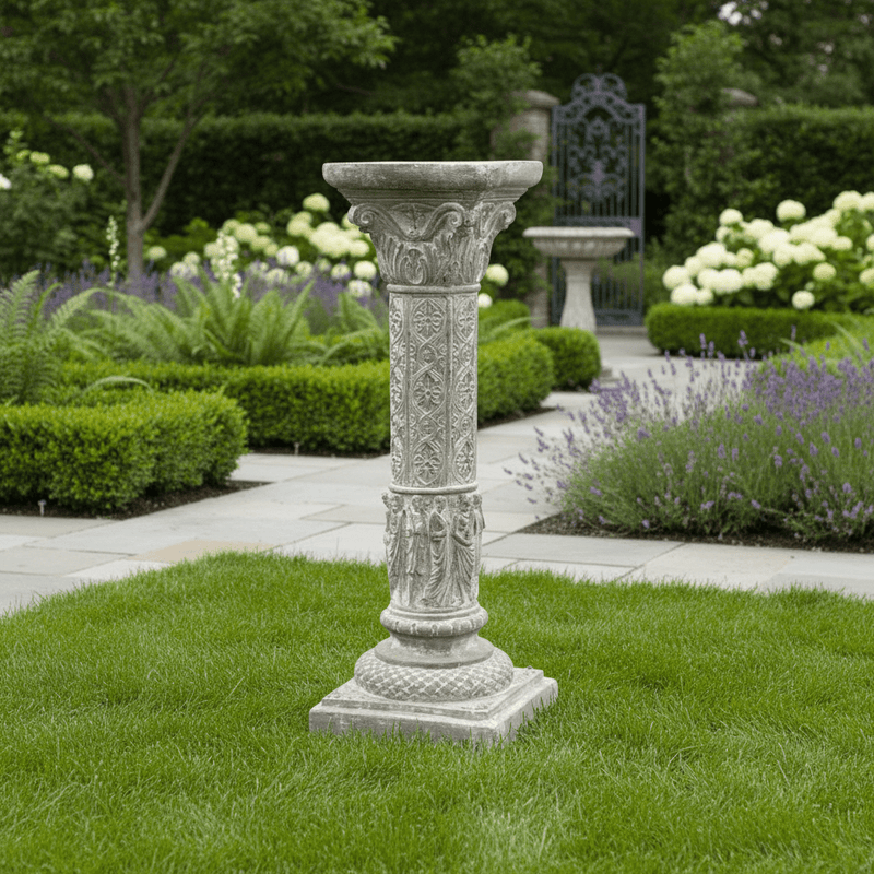 Nine Muses Outdoor Statue (32 - Inch) Side Angle