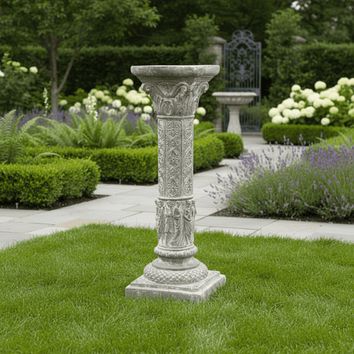 Nine Muses Outdoor Statue (32 - Inch) Side Angle