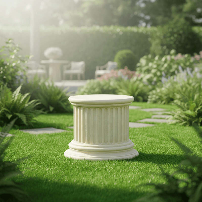 Noah Outdoor Statue (9 - Inch) Side Angle