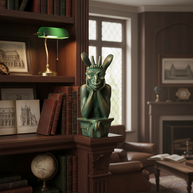 Notre Dame Gargoyle Lg Statue (17-Inch)