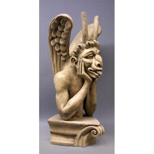 Notre Dame Gargoyle Lg Statue (17 - Inch) Additional Angle