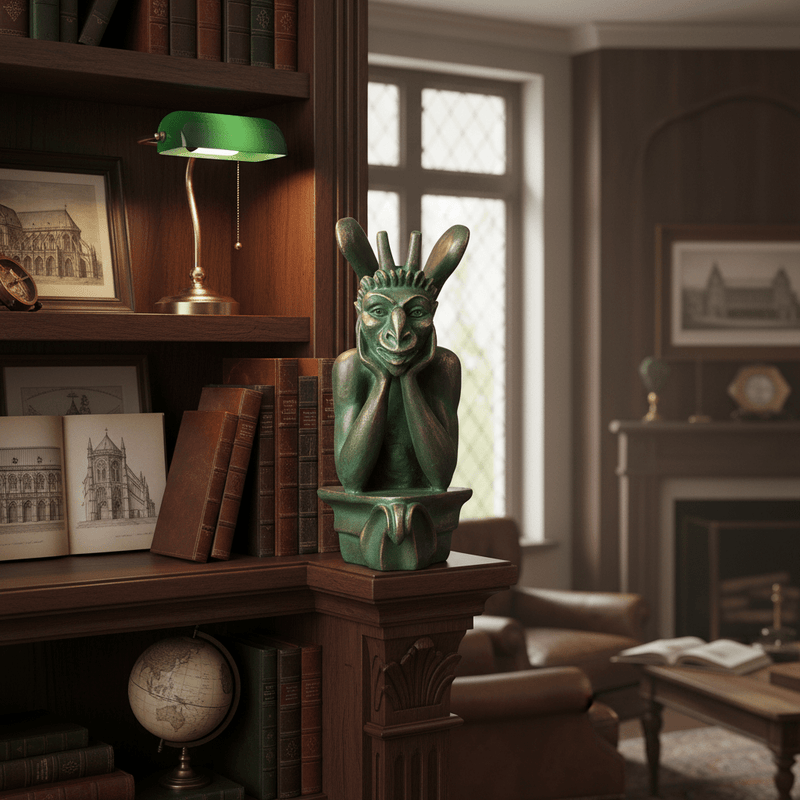 Notre Dame Gargoyle Lg Statue (17-Inch)