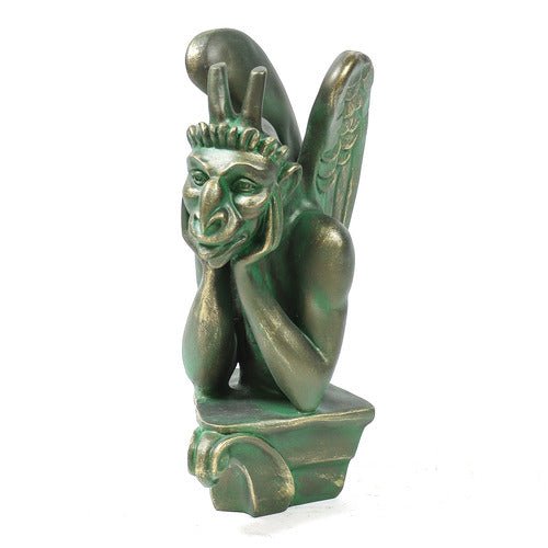 Notre Dame Gargoyle Lg Statue (17 - Inch) Side View