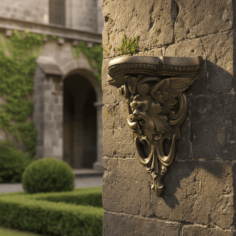 Notre Dame Outdoor Bracket (12 - Inch) Side Angle