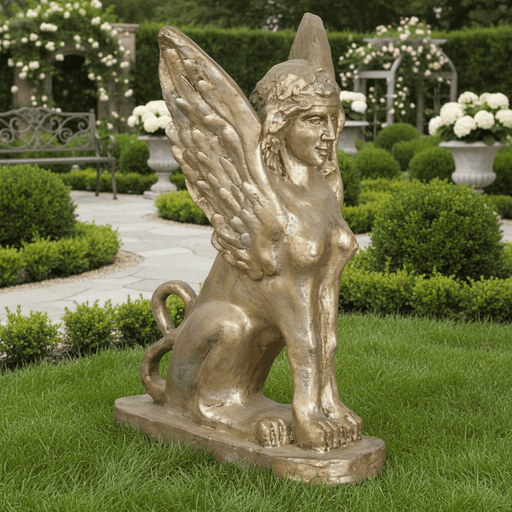 Nymph Large Statue (19 - Inch) Side Angle