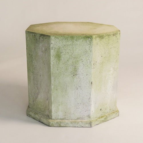 Octagon Pedestal Statue (19.5 - Inch) Side Angle
