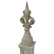 Orleans Finial Outdoor Statue (30.75 - Inch) Side View