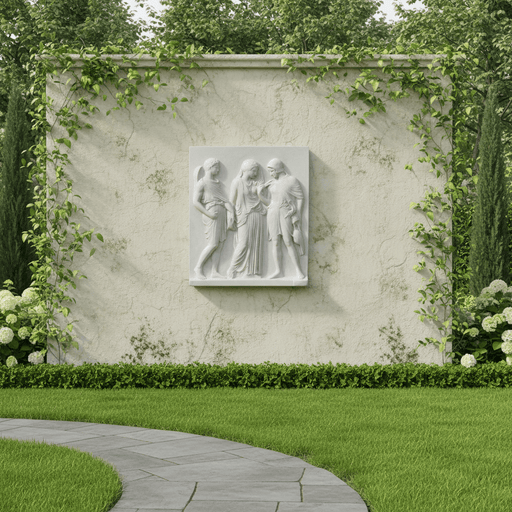 Orpheus Eurydice And Hermes Statue (48-Inch)
