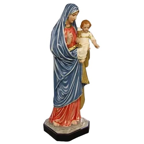 Our Lady Blessed Sacrament with Jesus Statue (67 - Inch) Side View