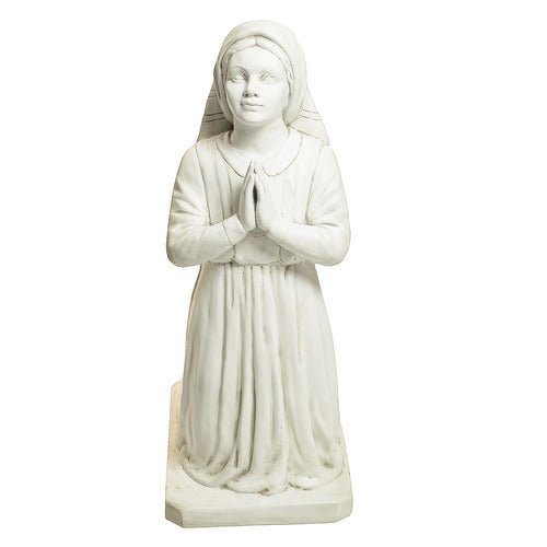 Our Lady of Fatima Jacinta Statue (Fatima) Outdoor/Indoor Statue (38 - Inch) Side View