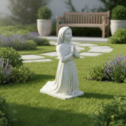 Our Lady of Fatima Jacinta Statue (Fatima) Outdoor/Indoor Statue (38 - Inch) Side Angle