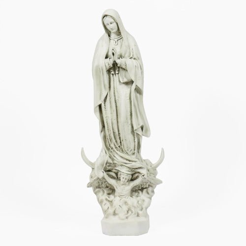 Our Lady of Guadalupe Religious Statue (32 - Inch) Side View