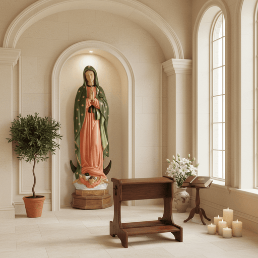 Our Lady of Guadalupe Religious Statue (53-Inch)