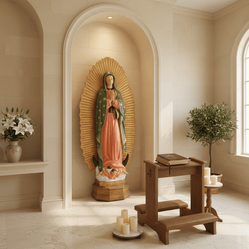 Our Lady of Guadalupe with Sunburst Statue (56-Inch)
