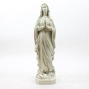 Our Lady of Lourdes and three Kings w/ 1 oxen (Set of 5) Side Angle