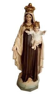 Our Lady of Mount Carmel Statue (60 - Inch) Side View