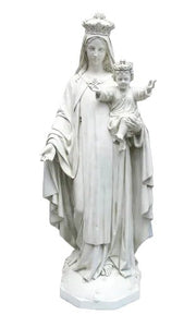Our Lady of Mount Carmel with Jesus Statue (60 - Inch)