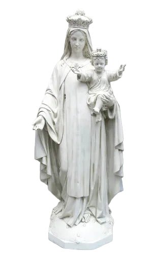 Our Lady of Mount Carmel with Jesus Statue (60 - Inch)
