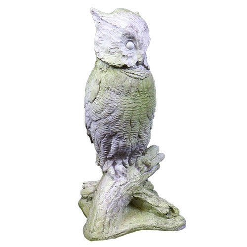 Owl Garden Statue (21 - Inch) Side View