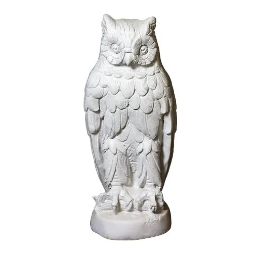 Owl Garden Statue (23 - Inch) Side View