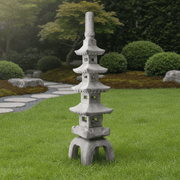 Pagoda Statue (51 - Inch) Side Angle