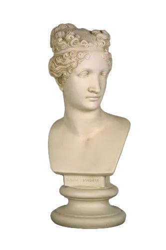 Paola Borgese Bust Display Decor (25 - Inch)