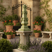 Paris Obelisk Outdoor Statue (36 - Inch) Side Angle