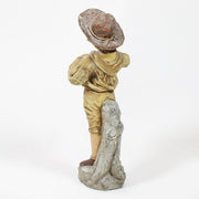 Peasant Boy Statue (16 - Inch)