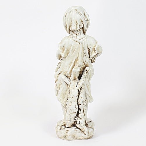 Peasant Girl Statue (16 - Inch) Different Angle