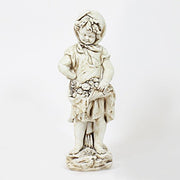 Peasant Girl Statue (16 - Inch) Side Angle
